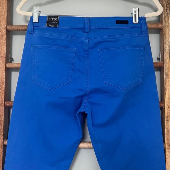 Women's Kut from The Kloth size 2 blue pants NWT Reese ankle straight leg - Picture 4 of 10